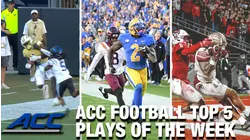 2022 ACC Football Top 5 Plays Of The Week: Week 6