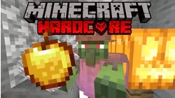Curing a Zombie Villager! (Minecraft Hardcore Survival) - Part 15