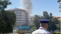 Explosions reported in Damascus amid Macron's visit to Syria, state media says
