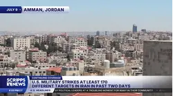 US struck at least 170 targets in Iran over the last two days