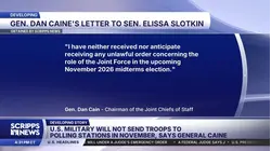 No military presence at midterm polls, Joint Chiefs chairman says