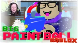 Playing Tag in Roblox Big Paintball | Sally Plays #22