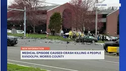 Medical episode caused Randolph crash that killed 4, including child