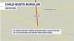 Quick-thinking kid foils Medford burglary straight out of a movie