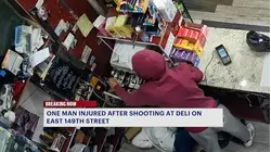 Man shot in the chest during gunpoint robbery inside Highbridge deli