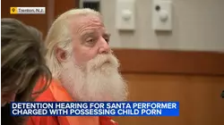 Santa actor charged with child porn to be released from jail