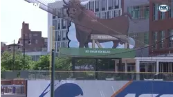 Georgia Tech's Tristin English Hits The Durham Bull On Long Home Run