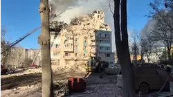 Massive Russian Drone Attack in Ukraine Kills at Least 20