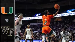 Miami vs. Wake Forest Men's Basketball Highlight (2021-22)