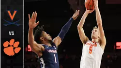 Virginia vs. Clemson Basketball Highlights (2021-22)