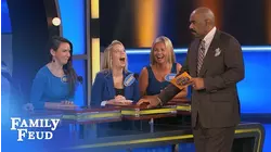 Men, an H word that describes your WIFE? | Family Feud