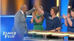 Steve meets Fredia! | Family Feud