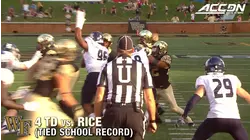 Wake Forest WR Greg Dortch Is Dangerous