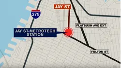 Woman slashed inside Jay Street-Metrotech subway station
