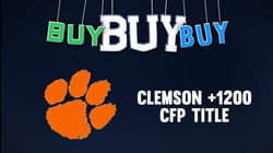Here's Why You Should Take Clemson To Win The CFP (+1200)