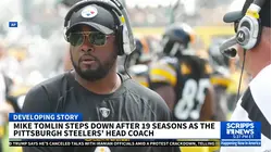Mike Tomlin steps down after 19 seasons as head coach of the Steelers