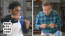 Daniel Boulud Challenges Amateur Cook To Keep Up With Him