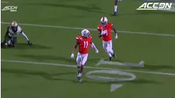 Virginia's Nick Grant Returns INT 85 Yards For Touchdown