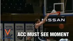 Virginia's Tip Drill Results In Jay Huff Dunk | ACC Must See Moment