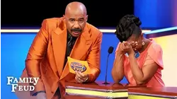 Mom immediately regrets her answer on the Feud!!