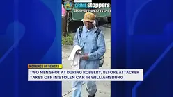 Two people shot at during Williamsburg robbery