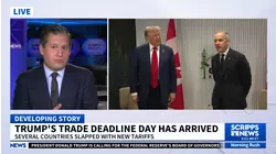 Trump signs order imposing new tariffs on a number of trading partners that go into effect in 7 days