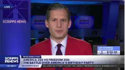 Deep partisan divide over America's 250th birthday