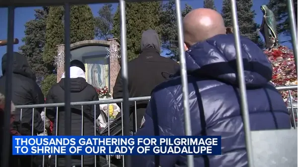 Celebration of Our Lady of Guadalupe in Des Plaines continues - ABC7 ...