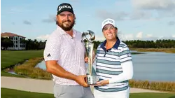 Andrew Novak, Lauren Coughlin mic'd up after winning Grant Thornton