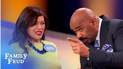 Mintee's answer STUNS her whole family! | Family Feud