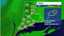 Strong gusts today, more rain possible Tuesday night in Connecticut