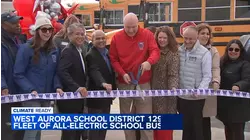 West suburban school district makes a third of bus fleet electric