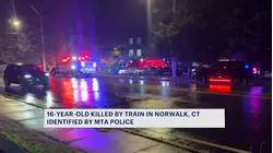 Norwalk teen killed after being hit by Metro-North train
