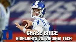 Duke's Chase Brice Has Breakout Game Versus Syracuse
