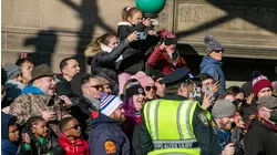Crowds gather to watch 2025 Macy's Thanksgiving Day Parade