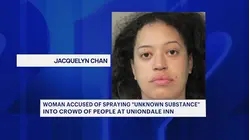 Hotel fight leaves four people hospitalized after woman allegedly sprayed unknown substance
