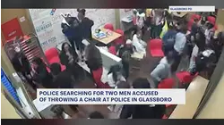Fight breaks out inside Glassboro Domino's Pizza as chair thrown at officer