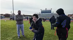 Flag football game features ARC of Ocean County members coached by Manchester Hawks players