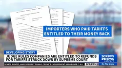 Trump administration dealt blow as judge orders refunds on illegal tariffs