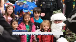 'Best Christmas ever.' Bikers join police for 'Shop With a Cop' event in Burlington County