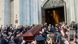 La música de Willie Colón enmarcó su despedida en la Catedral de San Patricio