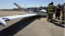 Pilot Makes Emergency Landing Without Using Landing Gear