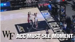 Wake's Alondes Williams Wows The Winston-Salem Crowd | ACC Must See Moment
