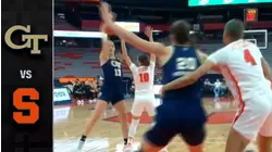 Georgia Tech vs. Syracuse Women's Basketball Highlights (2021-22)