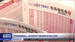 Powerball jackpot climbs to $1 billion after 43rd drawing without winner