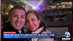 Lancaster man accused of killing wife and fleeing to Peru extradited back to LA County