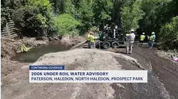 200K people under boil water advisory as crews isolate leak from Paterson water main break