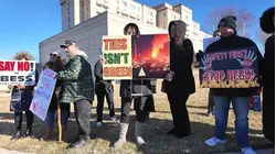 Protesters battling back over plans for a battery storage site in Hauppauge