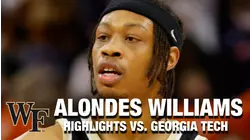 Wake Forest's Alondes Williams' Star Continues To Rise