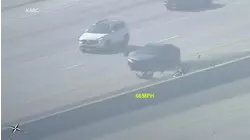 Dangerous high-speed motorcycle chase in Southern California ends in violent crash